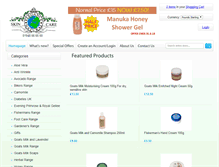 Tablet Screenshot of natural-skin-care.com